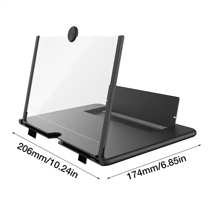 AMPLIFICATEUR D'ÉCRAN 3D POUR TÉLÉPHONE - LOUPE D'AGRANDISSEMENT D'ÉCRAN DE TÉLÉPHONE HD