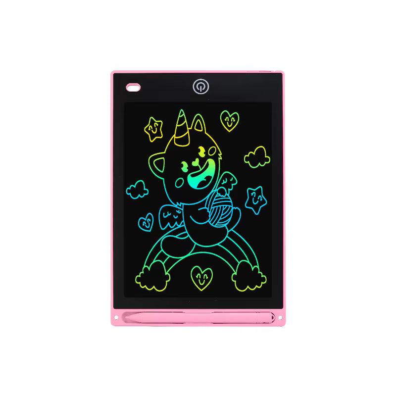 Tablette LCD d'Écriture Colorée – Dessin, Notes & Jeux pour Enfants